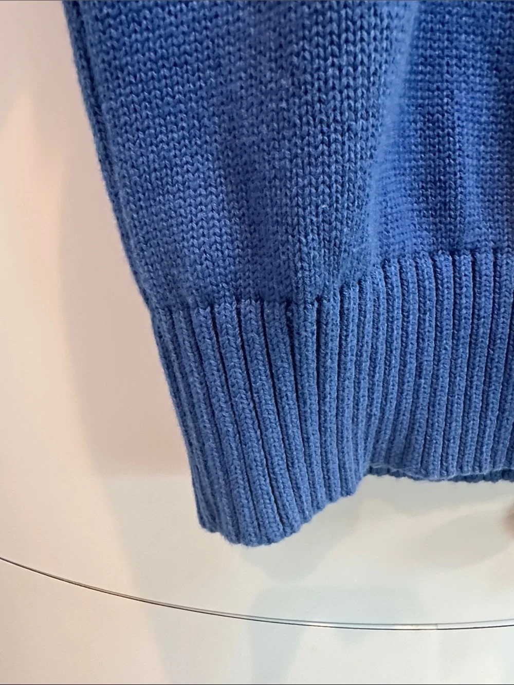 Free assembly Girls Blue Sailboat Knit Top L(12-14), never worn